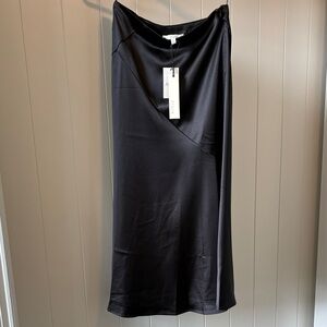 Pinch Brand Elegant Black Satin Skirt, New? Size Medium